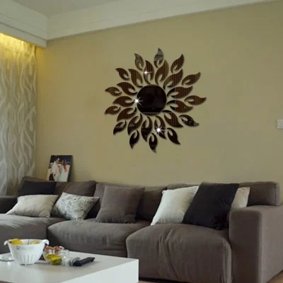 Gương decor treo tường trang trí hình măt trời