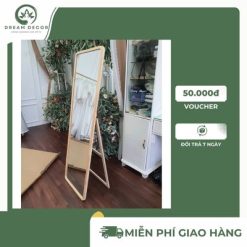 gương soi toàn thân khung gỗ