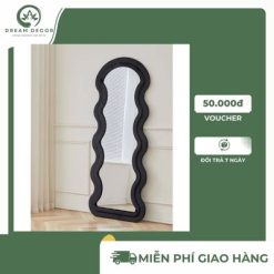 Gương sóng bọc nỉ soi toàn thân, nỉ Hàn nhập khẩu