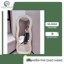 gương decor gỗ đầu